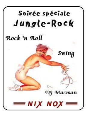 Affiche de Soirée rock 'n roll au Nix Nox