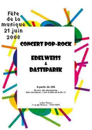 Affiche de Fête de la Musique au Bon Pêcheur