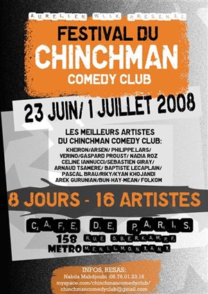 Affiche de 2 spectacles : Kyan Khojandi et Arek Gurunian