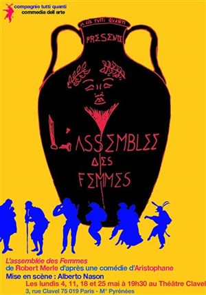 Affiche de L'Assemblée des Femmes | Les arènes de Montmartre