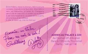 Affiche de Adonis | Théâtre le Palace