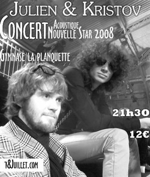 Affiche de Concert Julien & Christov La Garde
