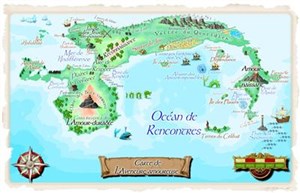 Affiche de L'aventure amoureuse : La nouvelle carte de Tendre