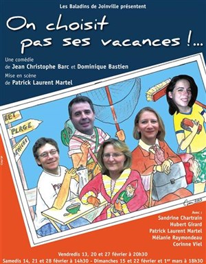 Affiche de On choisit pas ses vacances
