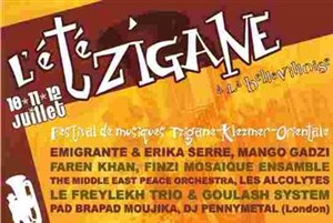 Affiche de Concert For Peace | Festival L'été Tzigane à la bellevilloise