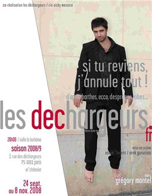 Affiche de Si tu reviens j'annule tout