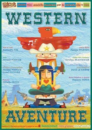 Affiche de Western aventure