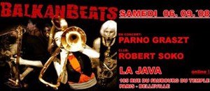 Affiche de Balkanbeats - La soirée consacrée aux musiques d'Europe de l'Est !