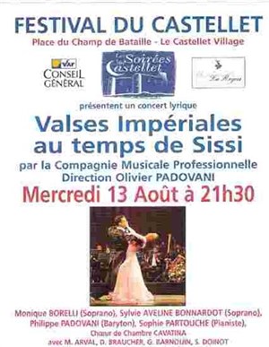 Affiche de Valses impèriales au temps de Sissi