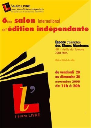 Affiche de Salon des éditeurs indépendants