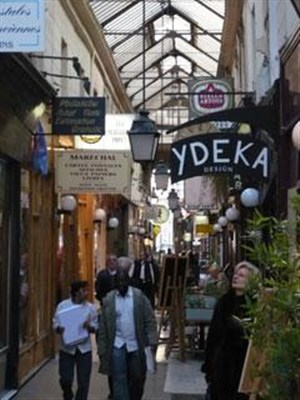Affiche de Visite guidée : Les Passages Couverts de Paris | par Dominique Atkins
