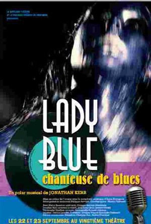 Affiche de Lady blue chanteuse de blues