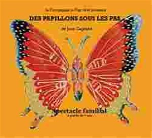 Affiche de Des papillons sous les pas
