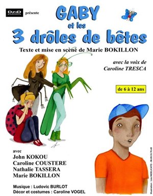 Affiche de Gaby et les trois drôles de bêtes