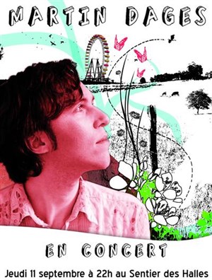 Affiche de Martin Dages en concert