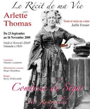 Affiche de Le recit de ma vie