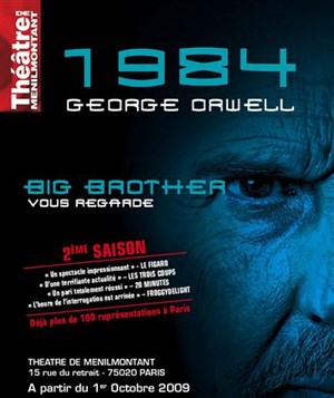 Affiche de 1984, Big Brother Vous Regarde