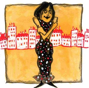 Affiche de céline caussimon, le moral des ménages