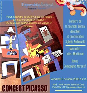Affiche de Picasso et la Musique