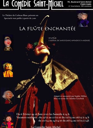 Affiche de La Flûte enchantée | La Comédie Saint Michel