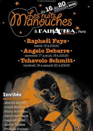 Affiche de Angelo Debarre Trio