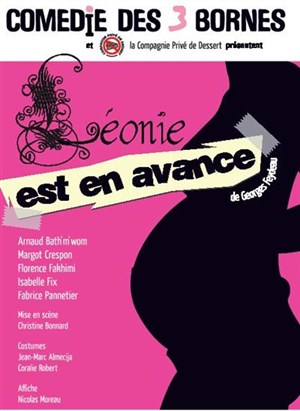 Affiche de Léonie est en avance | Comedie des 3 bornes