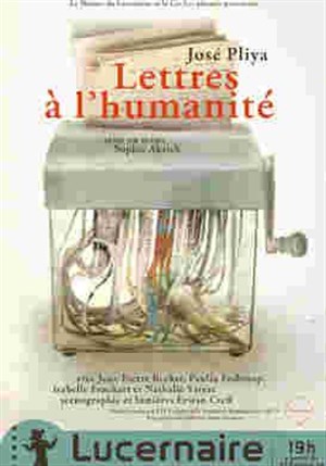 Affiche de Lettres à l'humanité