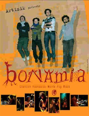 Affiche de BONAMIA en concert | Le Caveau des Artistes