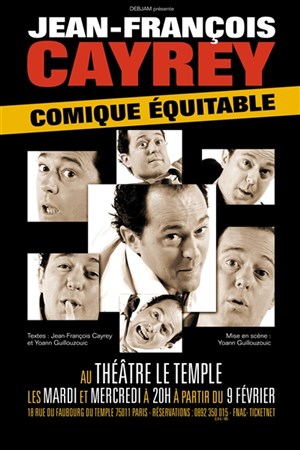Affiche de Jean-François Cayrey dans One Man Politiquement Incorrect