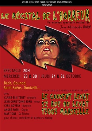 Affiche de Le récital de l'Horreur