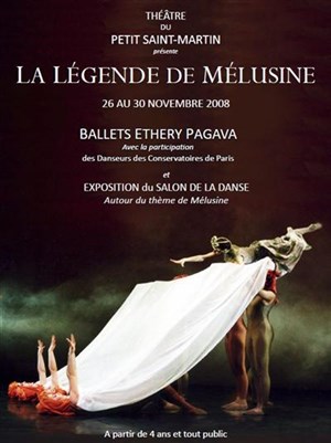 Affiche de La légende de Mélusine | Théâtre du Petit Saint Martin