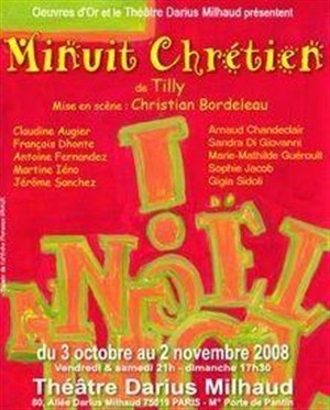 Affiche de Minuit Chrétien | Théâtre Darius Milhaud