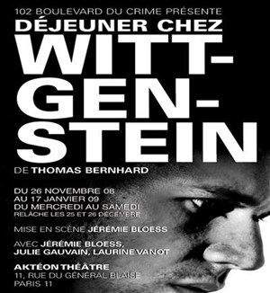 Affiche de Déjeuner Chez Wittgenstein de Thomas Bernhard