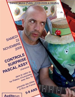 Affiche de Contrôle suprise - Pascal Assy