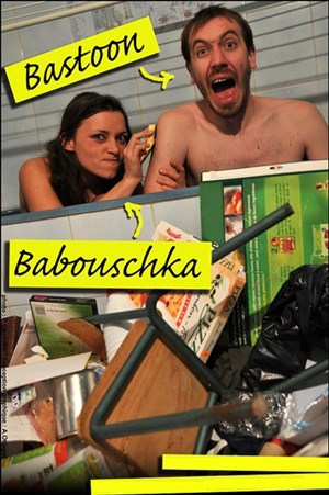 Affiche de Bastoon et Babouschka | Le chat gourmand