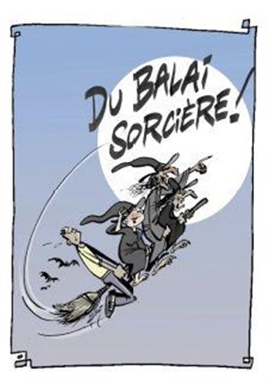 Affiche de Du balai, sorcière!
