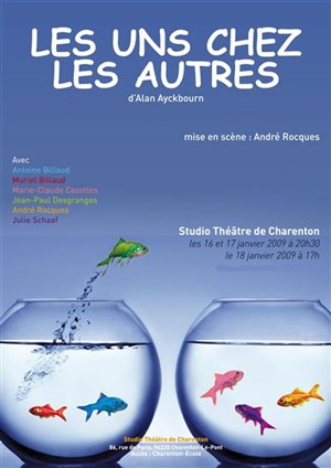 Affiche de Les uns chez les autres | Studio-Théâtre de Charenton