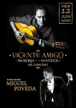 Affiche de Vicente Amigo | Artiste invité : Miguel Poveda