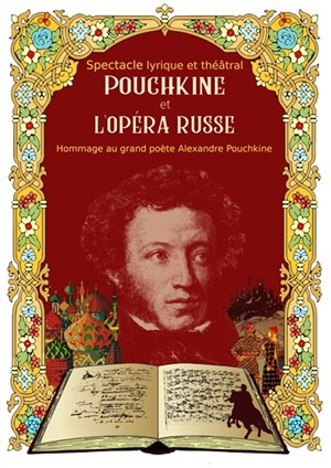 Affiche de Pouchkine et l'opéra russe