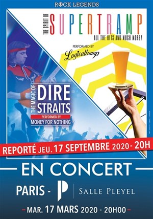 Affiche de Rock Legends : Hommage à Supertramp & Dire Straits