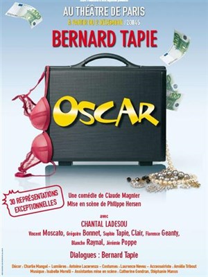 Affiche de Oscar avec Bernard Tapie