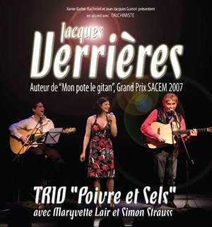 Affiche de Jacques Verrières Trio poivre et sels