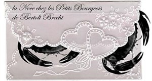Affiche de la noce chez les petits bourgeois | Studio Le Regard du Cygne