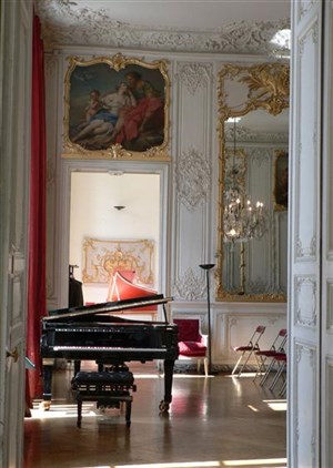 Affiche de récital de piano avec Vera Tsybakov - Concert Jeunes Talents