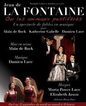 Affiche de Jean de la Fontaine ou les animaux pestiférés
