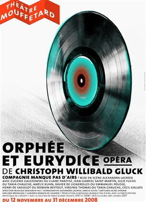 Affiche de Orphée et Eurydice