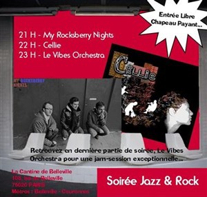 Affiche de Jazz & Rock à La Cantine