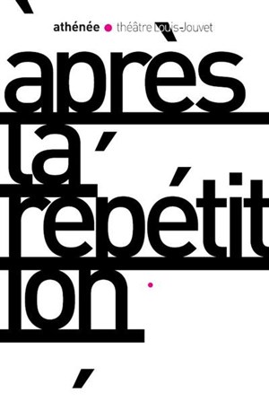 Affiche de Après la répétition