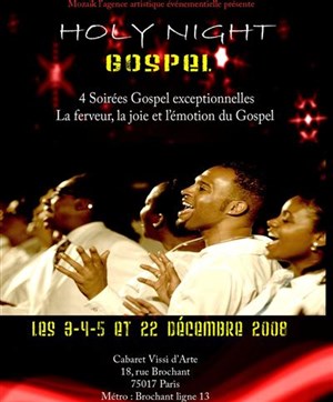Affiche de Concerts Gospel Acoustiques