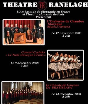 Affiche de Concert Cecinka Le Noël slovaque à Paris